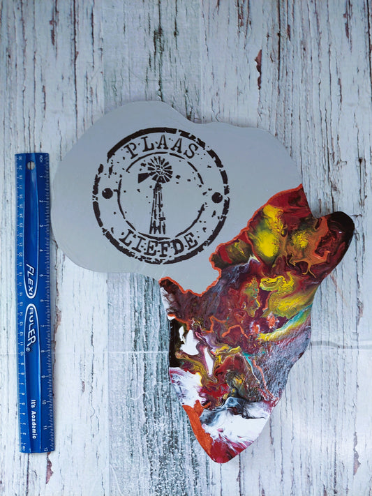 Wooden Africa board 38cm