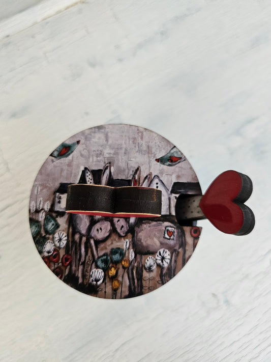 Blikbeker suikerpot - Donkie