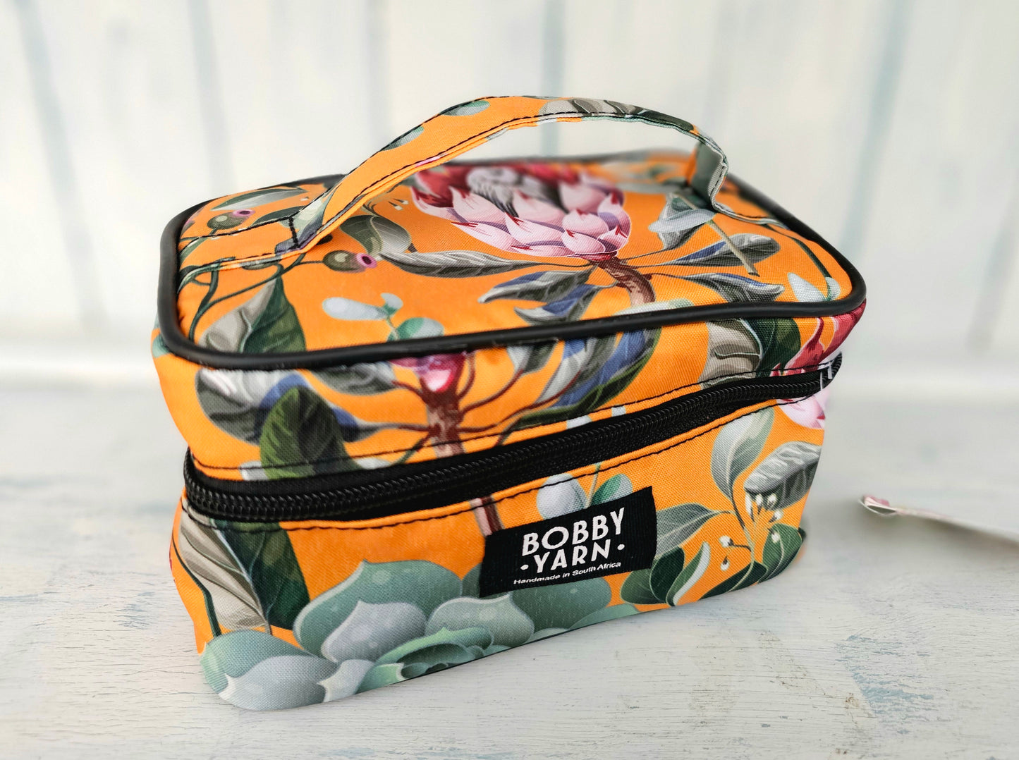 Bobby Yarn cosmetic bag
