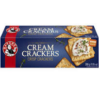 Bakers Cream Crackers 200g
