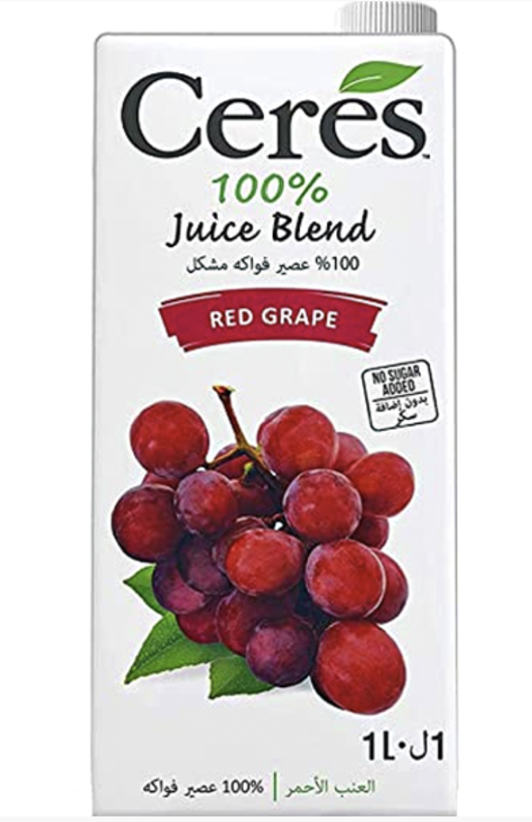 Ceres Red Grape 1L