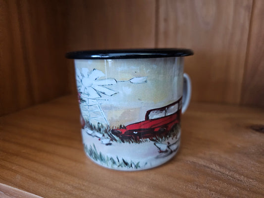 Blik bekers - Camping mugs,Donkie