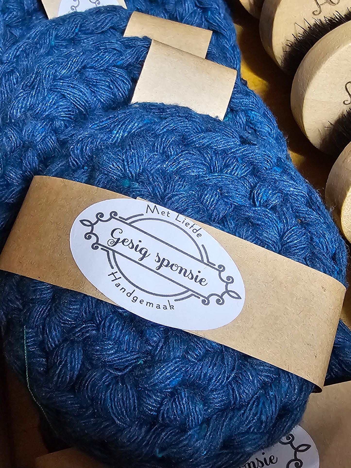 Crochet face scrubbie