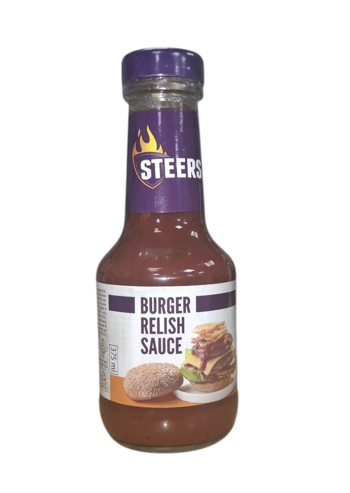 Steers Burger relish Sauce, 375ml