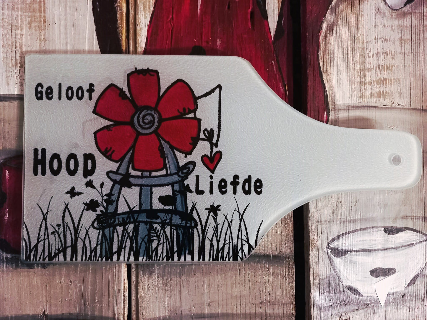 Glass cutting board