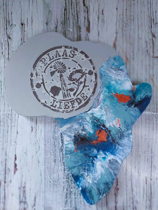 Wooden Africa board 38cm