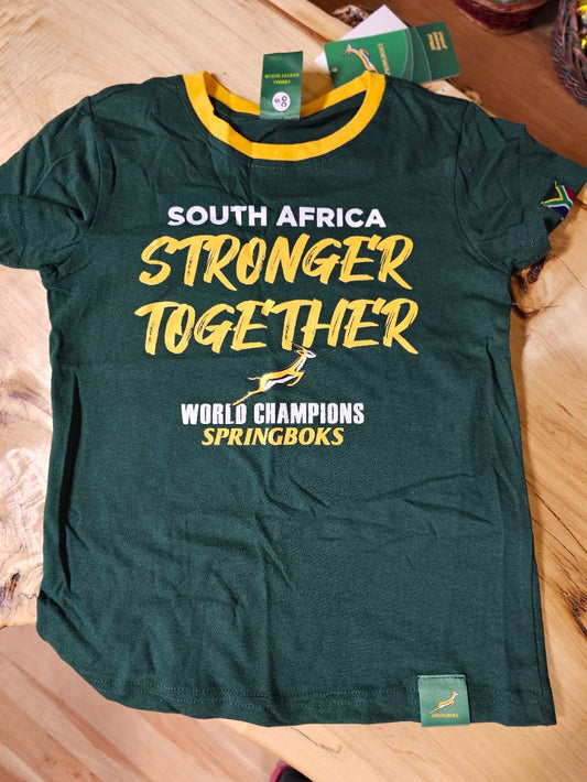 Springbok shirt - Stronger together XL