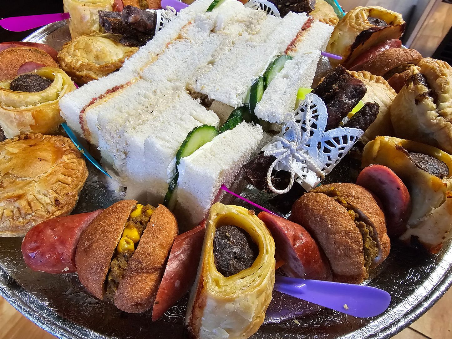 Platters!  Feeds 6 to 10 people