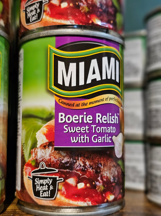Miami Boere Relish garlic
