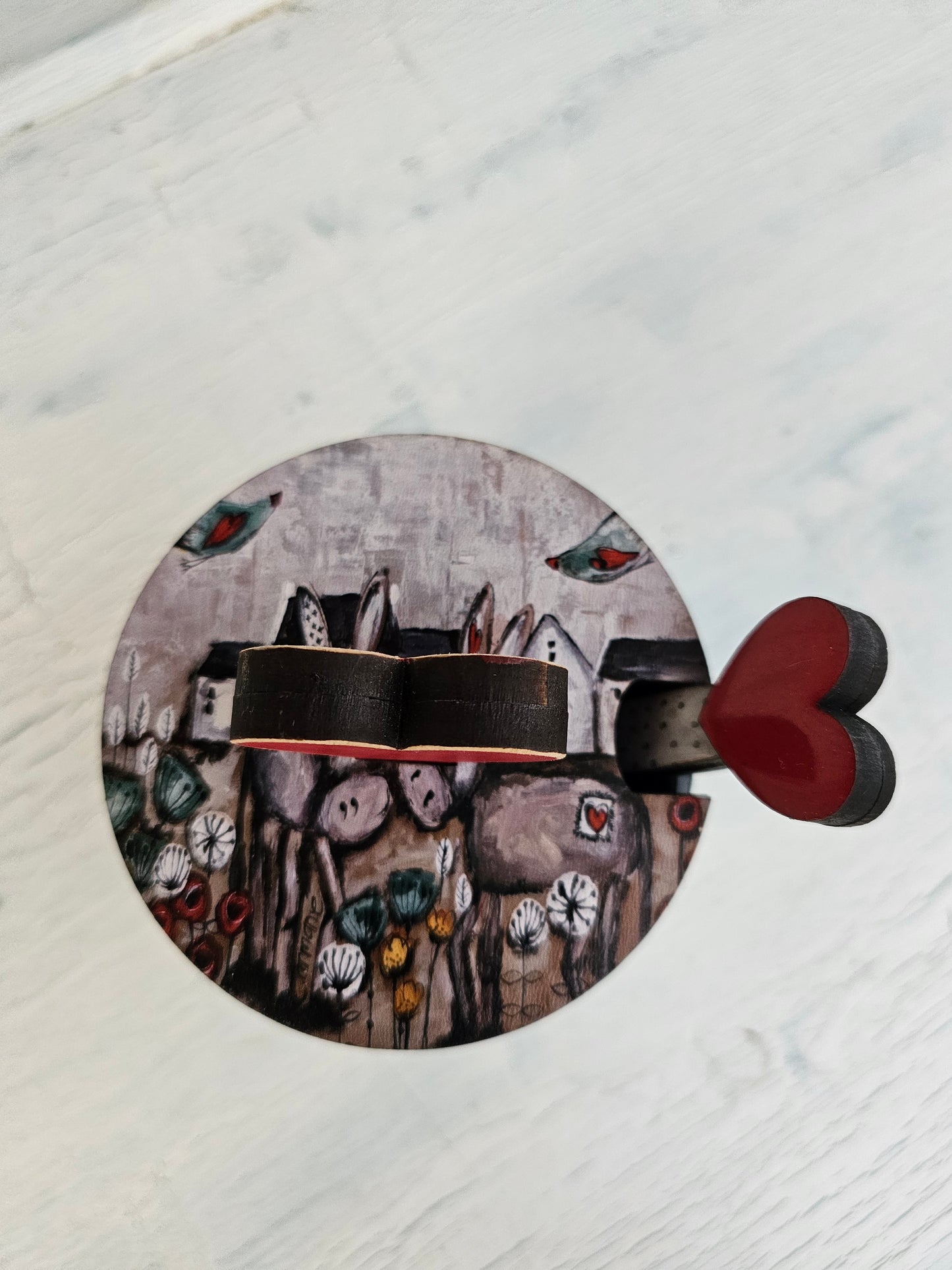 Blikbeker suikerpot - Donkie