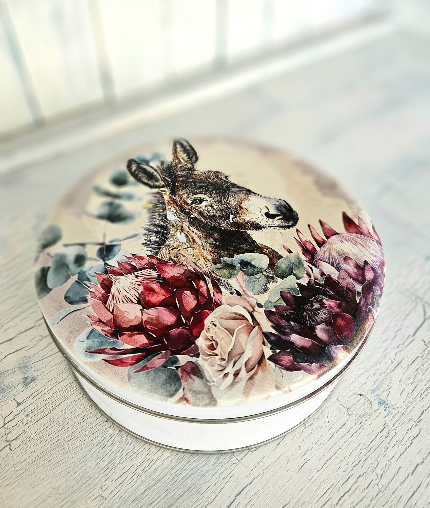 Donkie Blik 20x 6cm - slightly dented & chipped