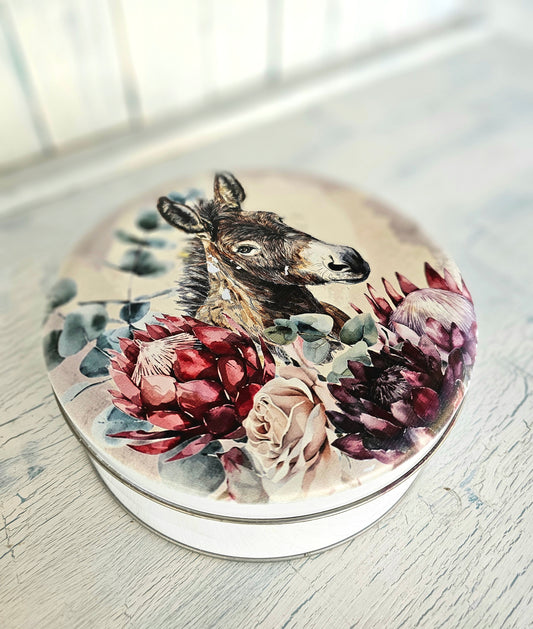 Donkie Blik 20x 6cm - slightly dented & chipped