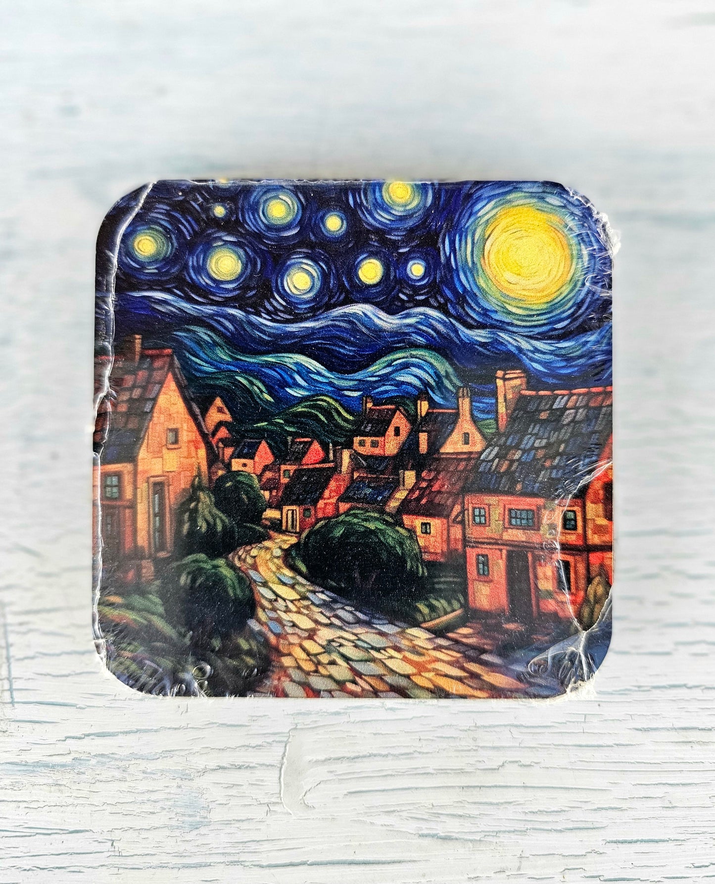 Coasters set of 4 - Starry night