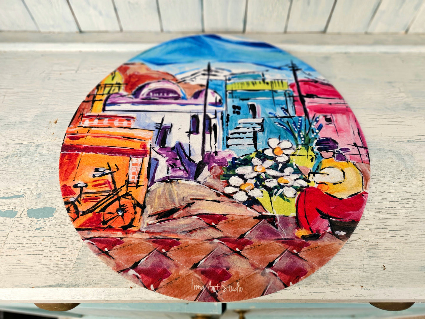 Round placemat - Kaapse Mark 40cm