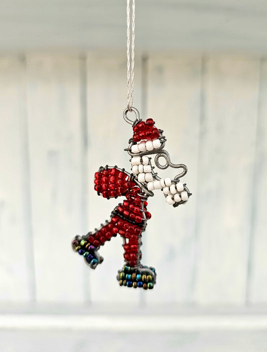 Christmas tree decorations Santa 7cm