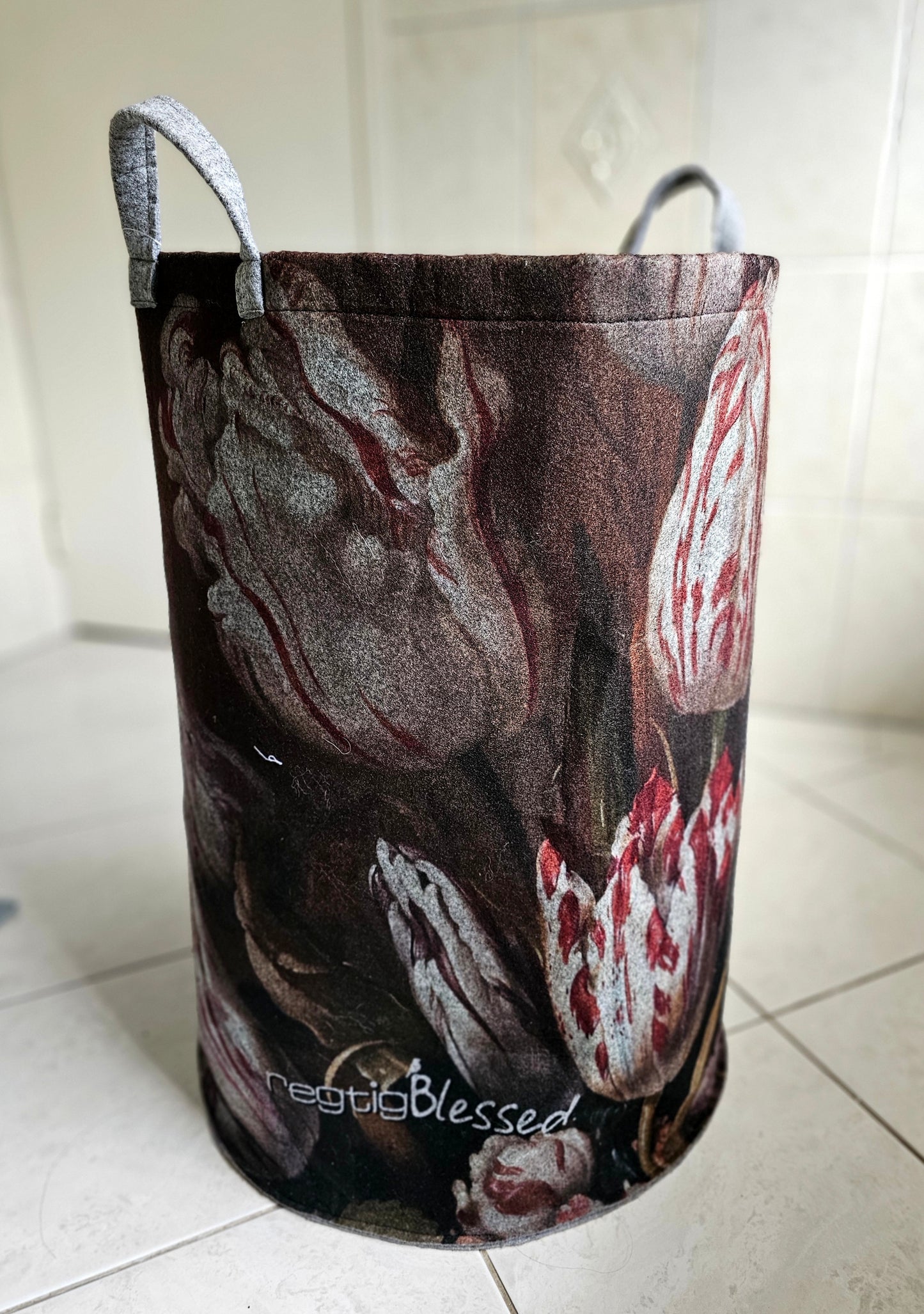 Recycled Felt Laundry Bag