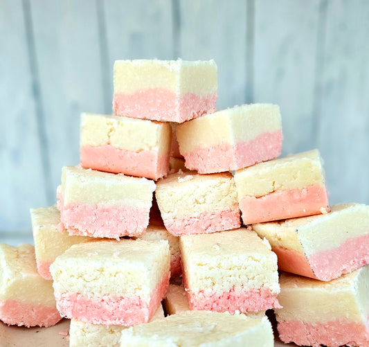 Klapperys / coconut ice