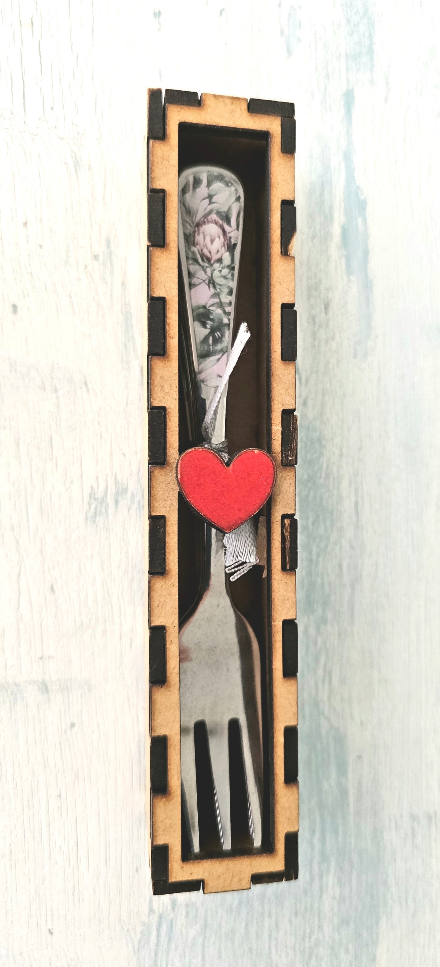 Set of 6 Cake forks - protea