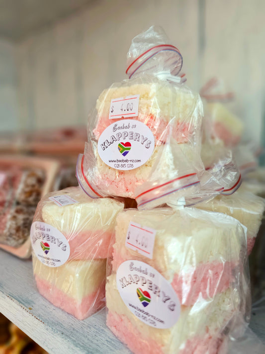 Klapperys / coconut ice