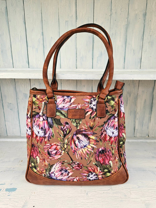 Tan Handbag - Proteas