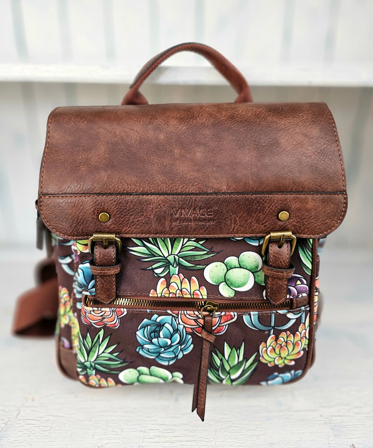 Backpack - Succulents