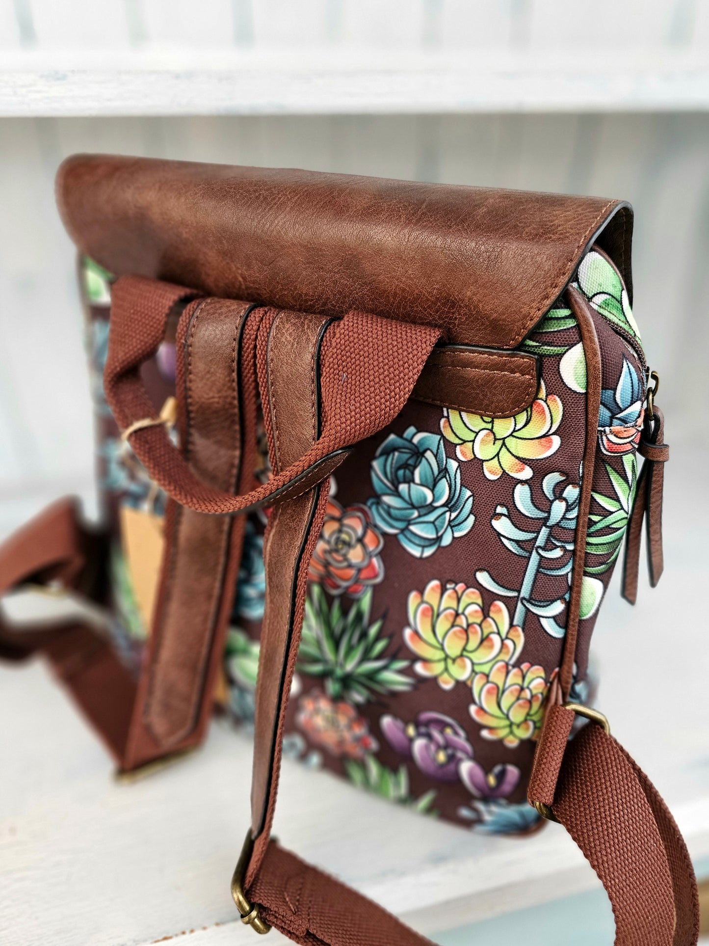 Backpack - Succulents