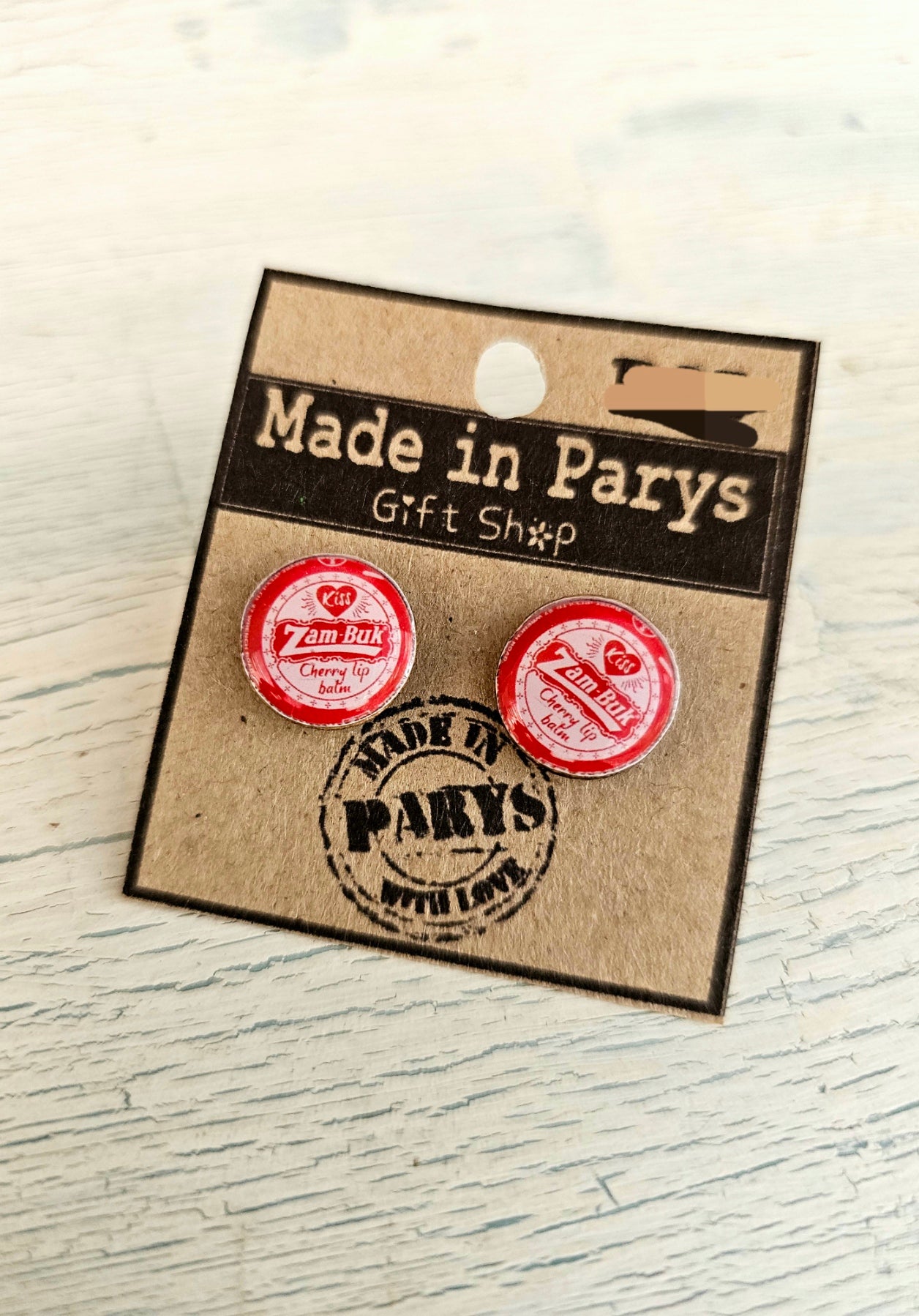 Zam buk earring studs