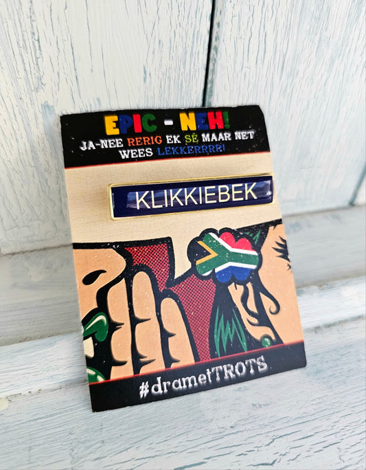 Klikkiebek Balkie (school pin)