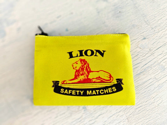 Coin purse Lion 10x6 cm