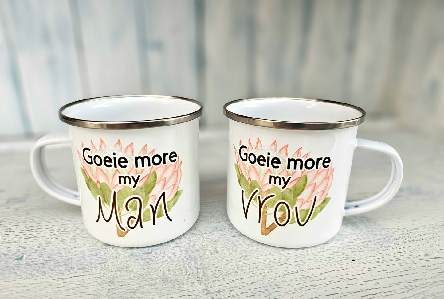 Goeie more my man & vrou set