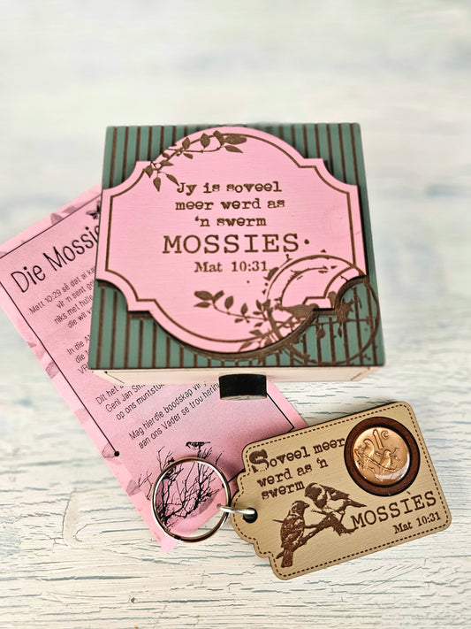 Mossie sleutel houer stel