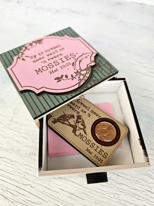 Mossie sleutel houer stel