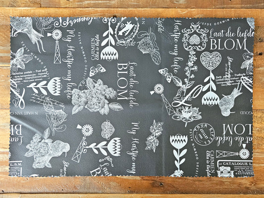 Placemats ×4 - Vinyl/canvas