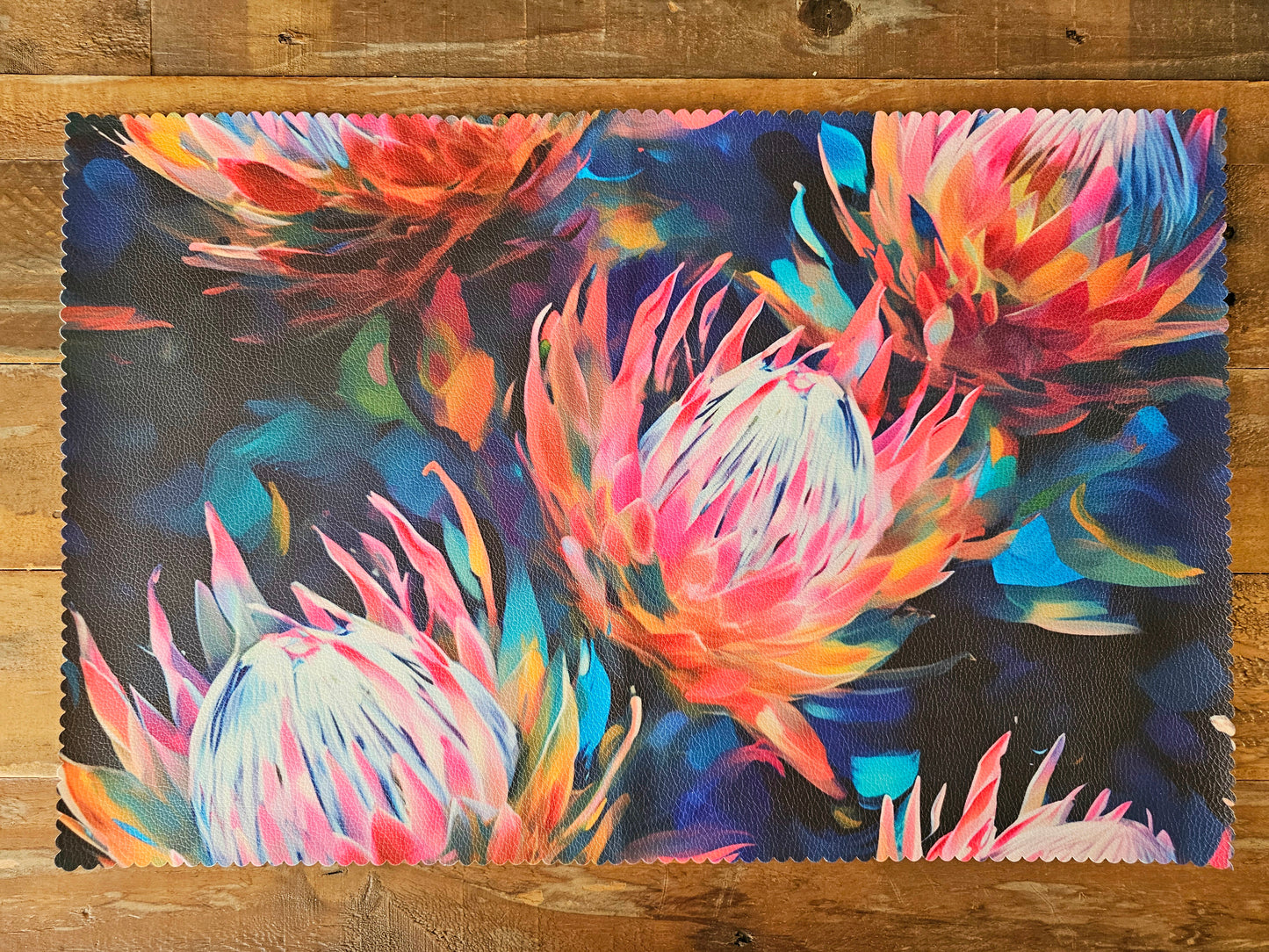 Placemats ×4 - Vinyl/canvas