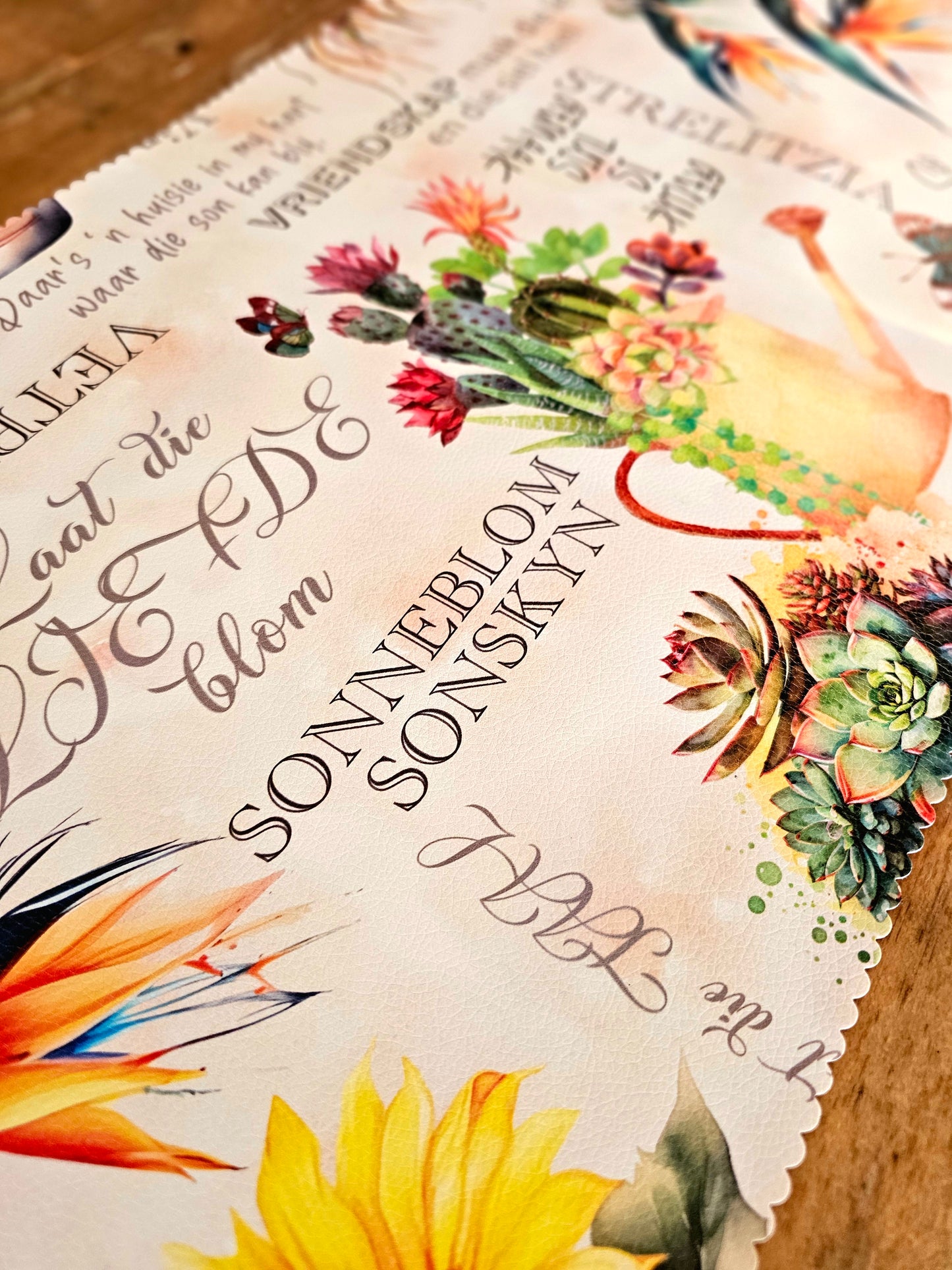 Table Runner - Vinyl/canvas