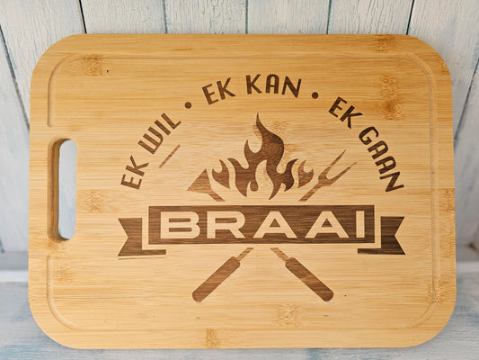 Bamboo cutting board - Braai