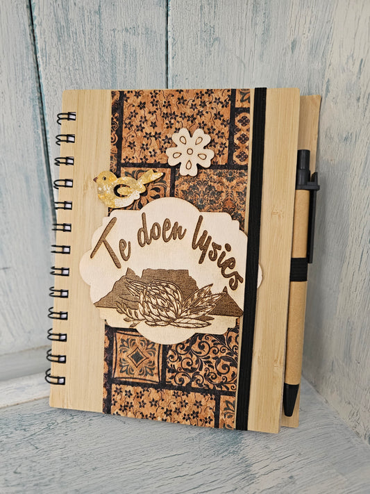 A5 Te doen lysies Boek