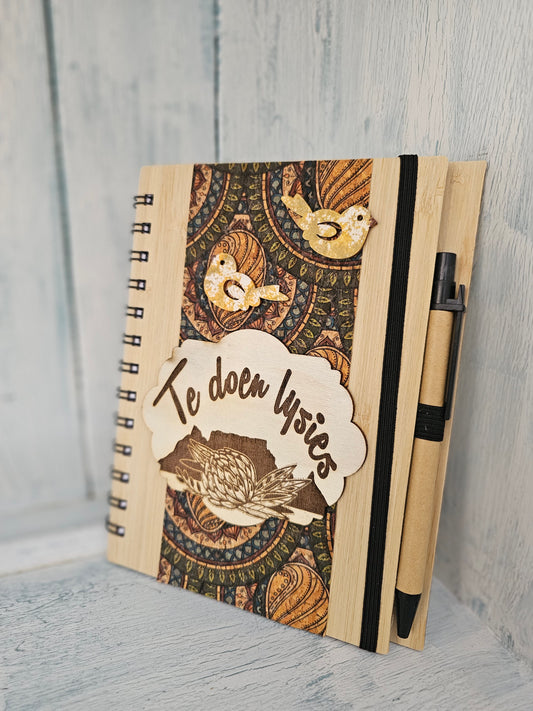 A5 Te doen lysies Boek