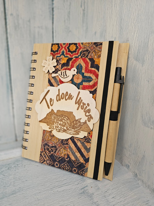 A5 Te doen lysies Boek