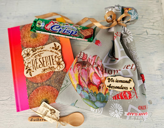 Gift set - Recipe book, jam spoon & peppermintcrisp