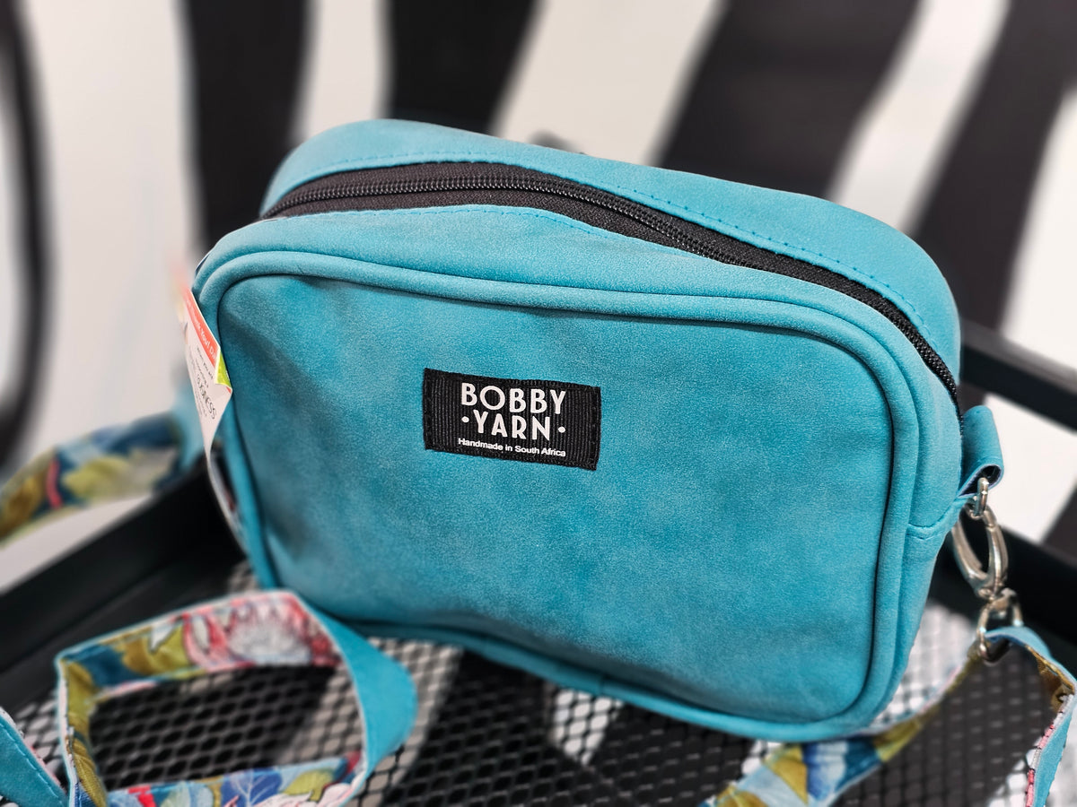 Box sling bag - Teal
