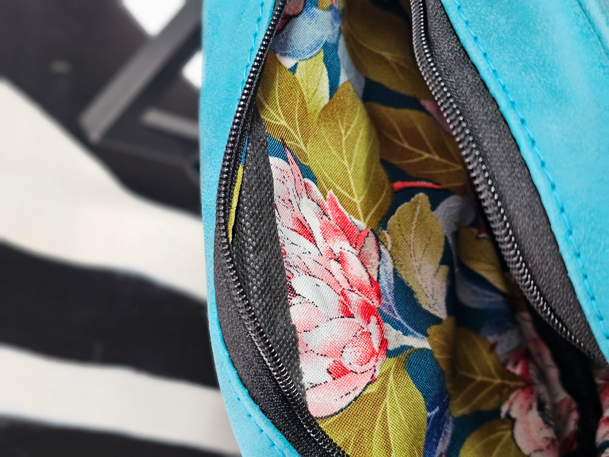Box sling bag - Teal