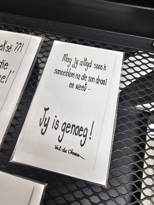 Petite Card - Jy is genoeg