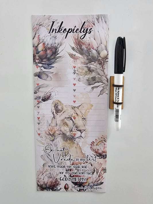 inkopie lys yskas magneet - Leeu