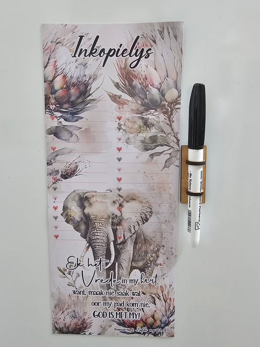 inkopie lys yskas magneet - Olifant