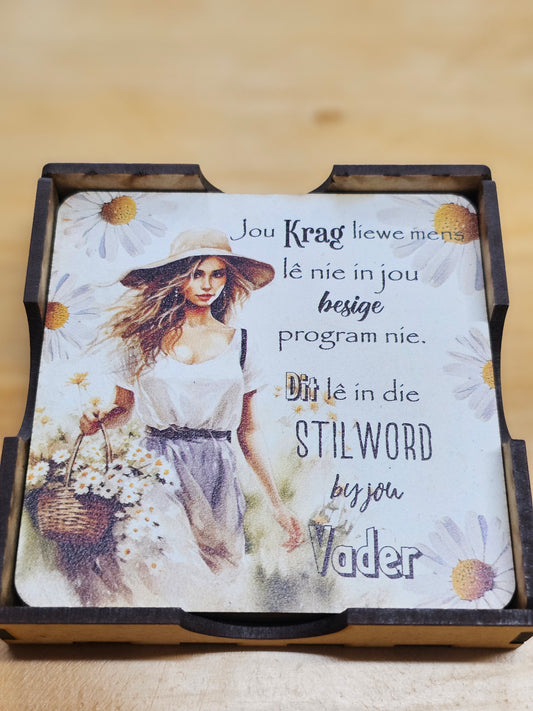 Coasters set of 4 - Stilword