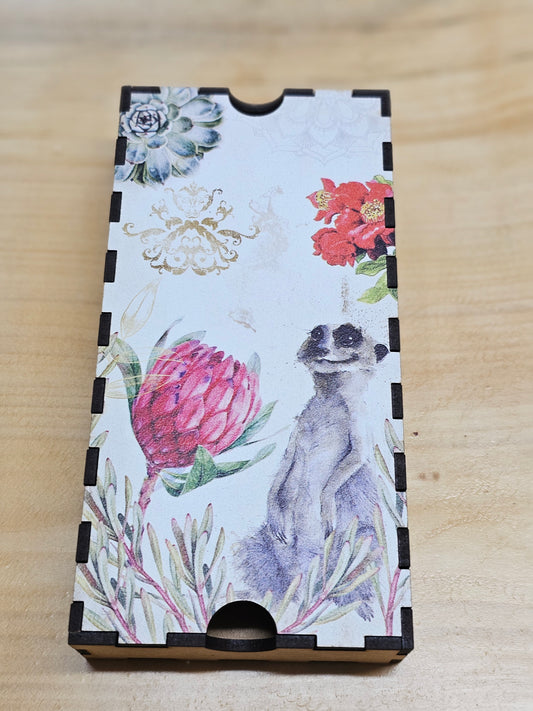 Chocolate/trinket gift box - meerkat