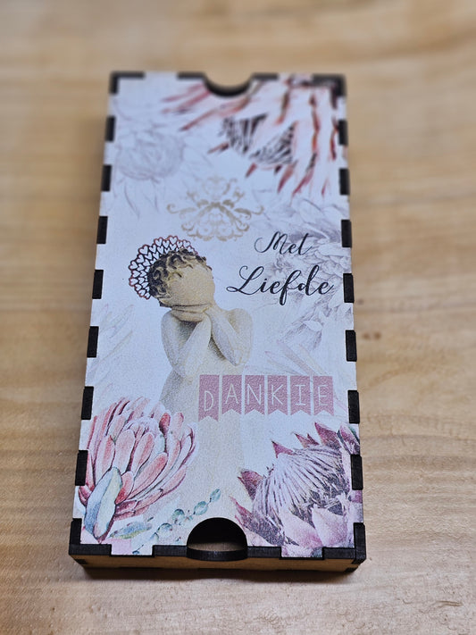 Chocolate/trinket gift box - Met liefde