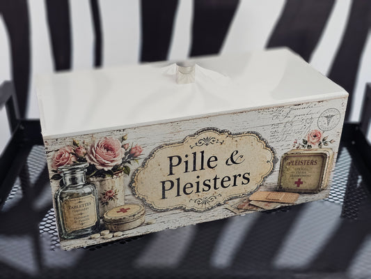 Pille en Pleisters Houer
