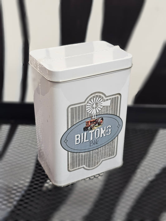 Biltong blikkie